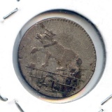 Germany/Anhalt-Bernberg 1752 ISH silver 6 pfennig good VF