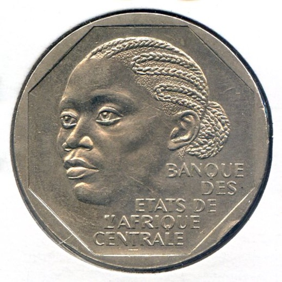 Central African States 1998 500 francs UNC