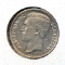 Belgium 1911 silver 50 centimes lustrous AU