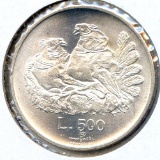 San Marino 1974  BU type set, 7 pieces including silver