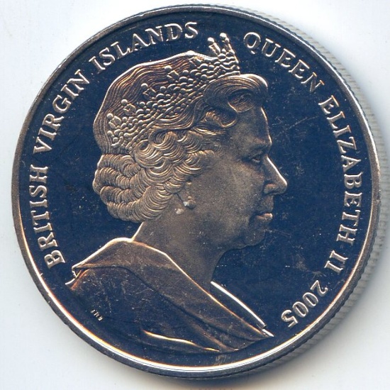 British Virgin Islands 2005 1 dollar 60th Anniversary VJ Day BU