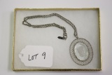 Whiting and Davis Cameo Necklace