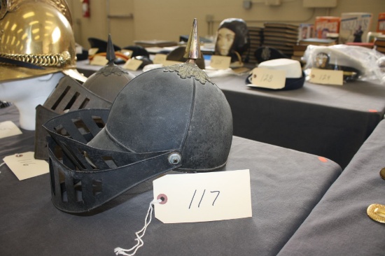 EUROPEAN HELMET WITH MASK, REPLICA