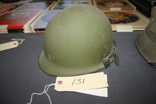 U.S. STEEL POT HELMET WITH LINER