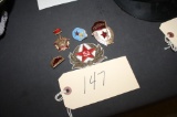 RUSSIAN MILITARY PINS, MEDALS, & PATCHES