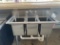 Stainless Steel 3 Compartment Sink