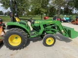 2021 John Deere Tractor 3043 4WD Diesel with bucket