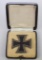 Cased German WWII Iron Cross 1st Class