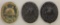 German WWII Black Wound Badges