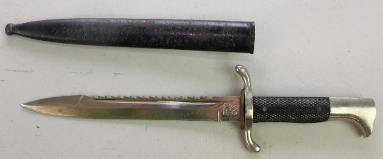 German WWII Sawback Dagger