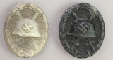 German WWII Wound Badges