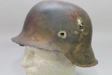German WWII M40 Helmet-Camo