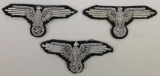 German WWII SS Sleeve Eagles