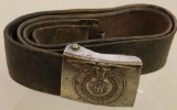 German WWII SS Belt & Buckle