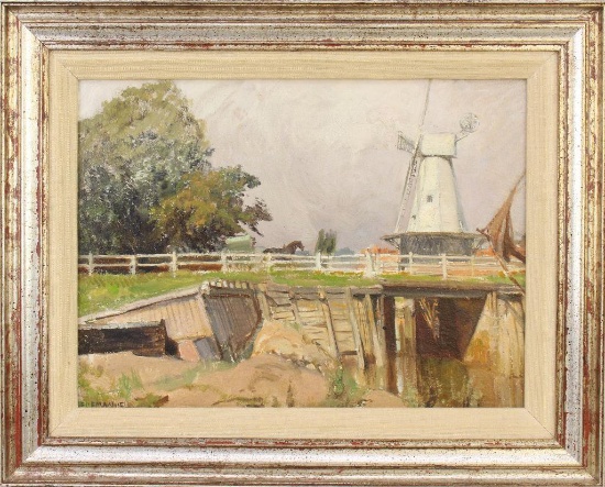 Frank Lewis Emanuel (1866-1948, UK) Windmill
