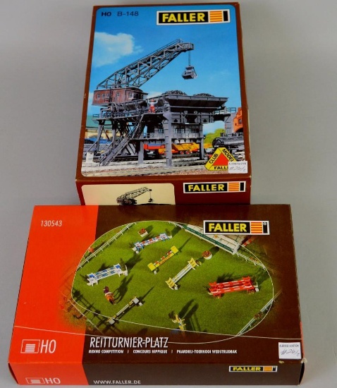 Faller HO Large Coaling Station and Riding Competition