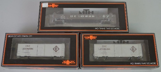 MTH HO Electric Train Grouping of 3