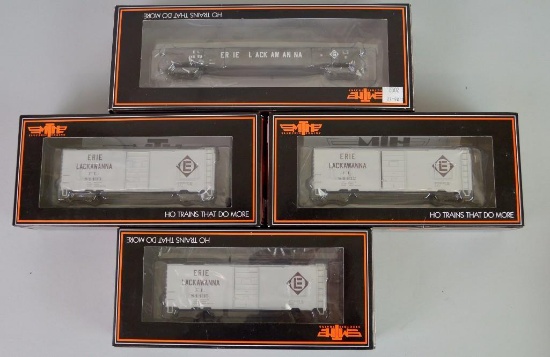 MTH HO Elecric Train Grouping of 4