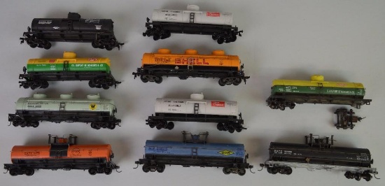 HO Train Grouping - Assorted Tank Cars and Makers
