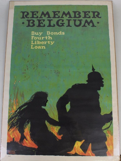 US WWI 4th Liberty Loan Poster