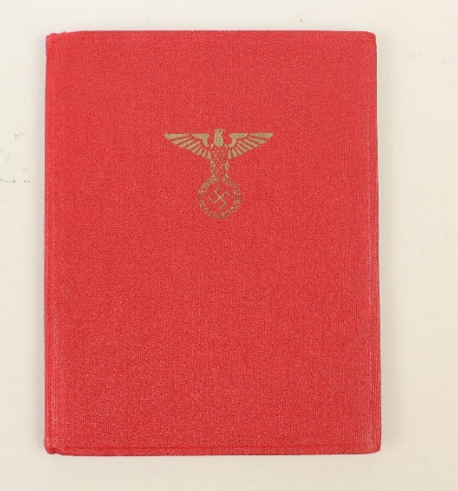 German WWII NSDAP Membership Book