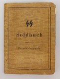 German WWII SS Soldbuch ID