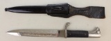 German WWII K98 Bayonet with Engraved Blade