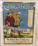 US WWI Student Army Training Corps Poster