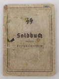 German WWII SS Soldbuch ID-Concentration Camp