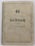German WWII SS Soldbuch ID-Concentration Camp