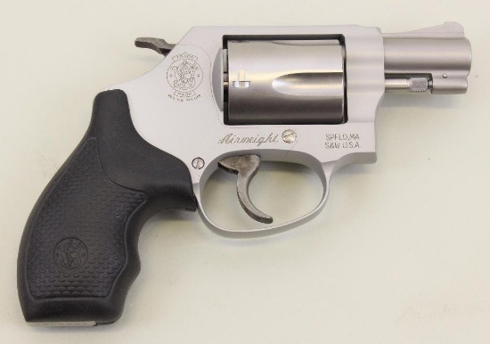 Smith & Wesson Model 637-2 Airweight double action revolver.