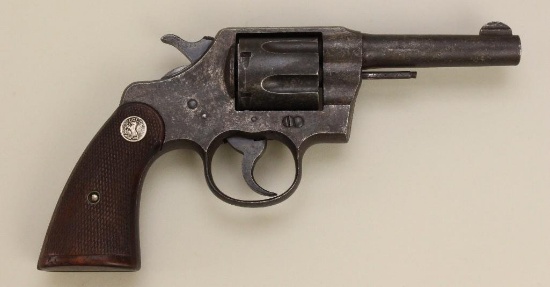 Colt Army Special double action revolver.