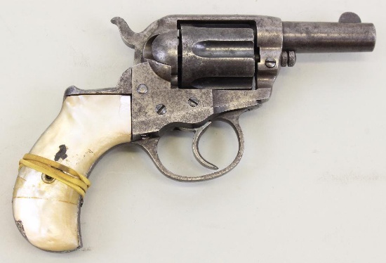 Colt 1877 Lightning double action revolver.