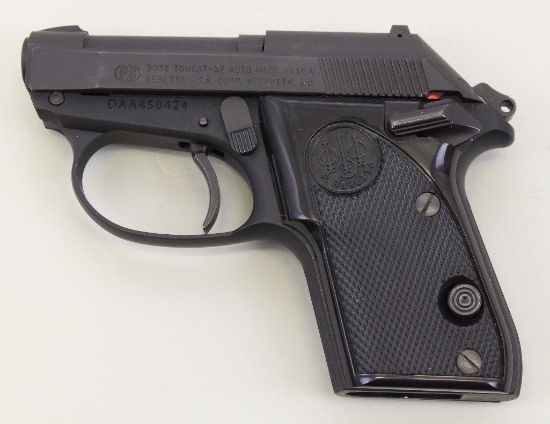 Beretta 3032 Tomcat semi-automatic pistol.