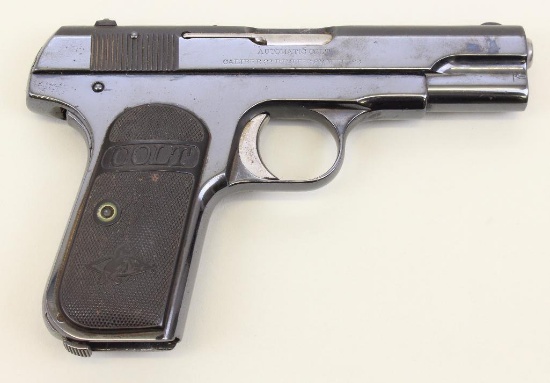 Colt 1903 Pocket semi-automatic pistol.