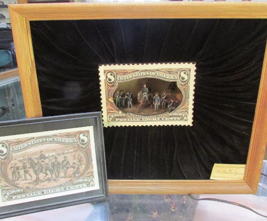 Diorama of USA $0.08 Stamp