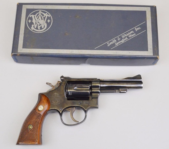 Smith & Wesson Model 15 double action revolver.