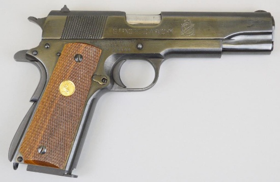 Springfield Armory 1911-A1 semi-automatic pistol.