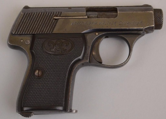 Walther Model 2 semi-automatic pistol.