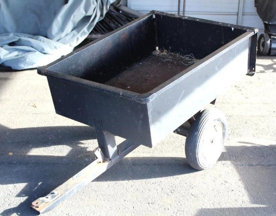 Black Utility Cart