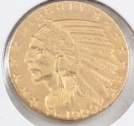 $5 GOLD, INDIAN