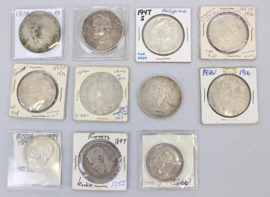 FOREIGN COIN LOT