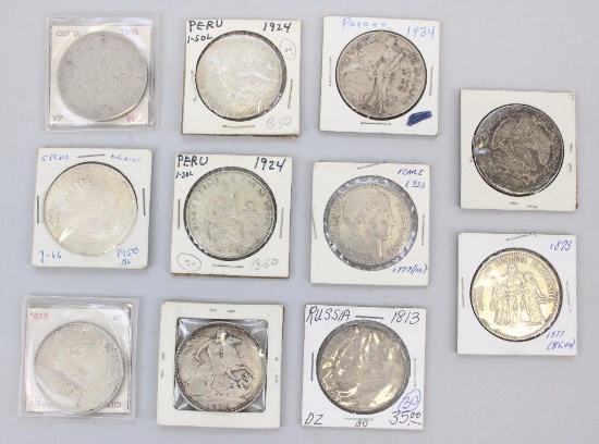 FOREIGN COIN LOT