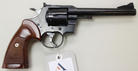 Colt Trooper double action revolver.