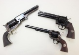 Set of 3 Colt 1776-1976 USA Bicentennial Commemorative revolvers.