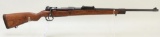 Mauser bnz Model 98 sporterized bolt action rifle.