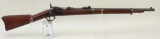 Springfield US Model 1878 trapdoor rifle.