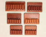6 El Paso Saddlery ammo carriers.