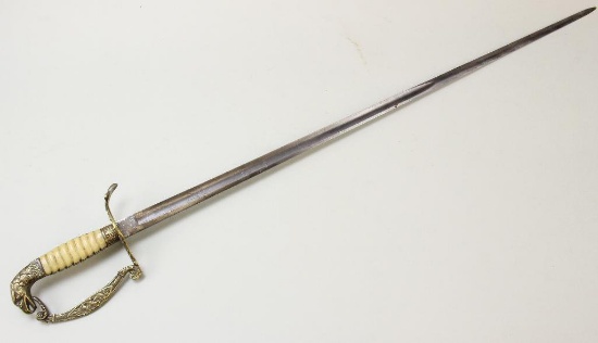 Early 19th Century United States Eagle Head Sword