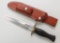 Randall Model 1 fighting knife.